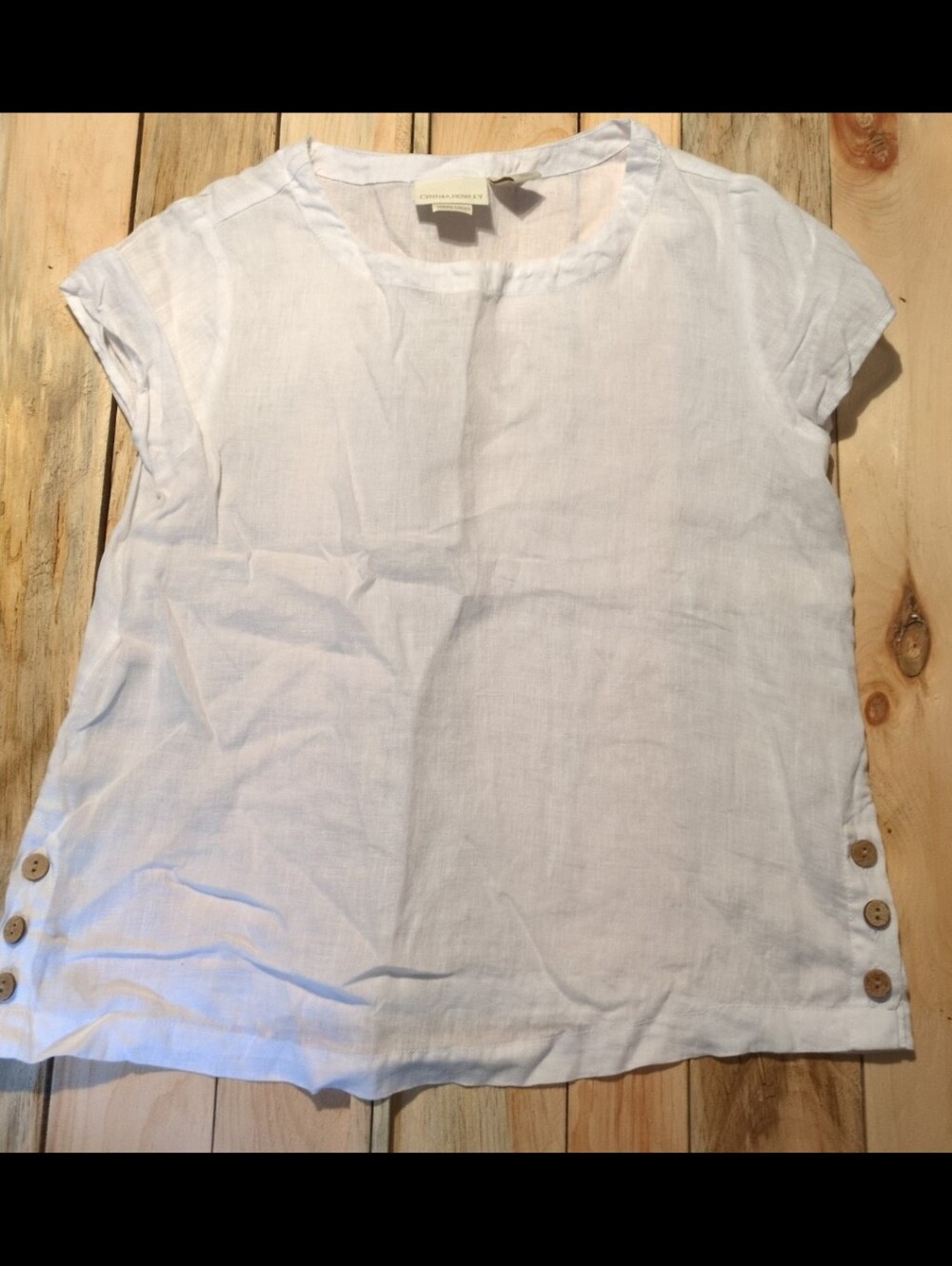 Cynthia rowley linen top